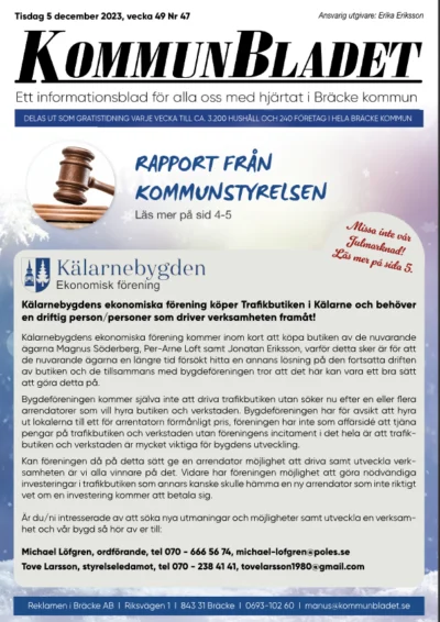 Omslaget, Vecka 49, 2023