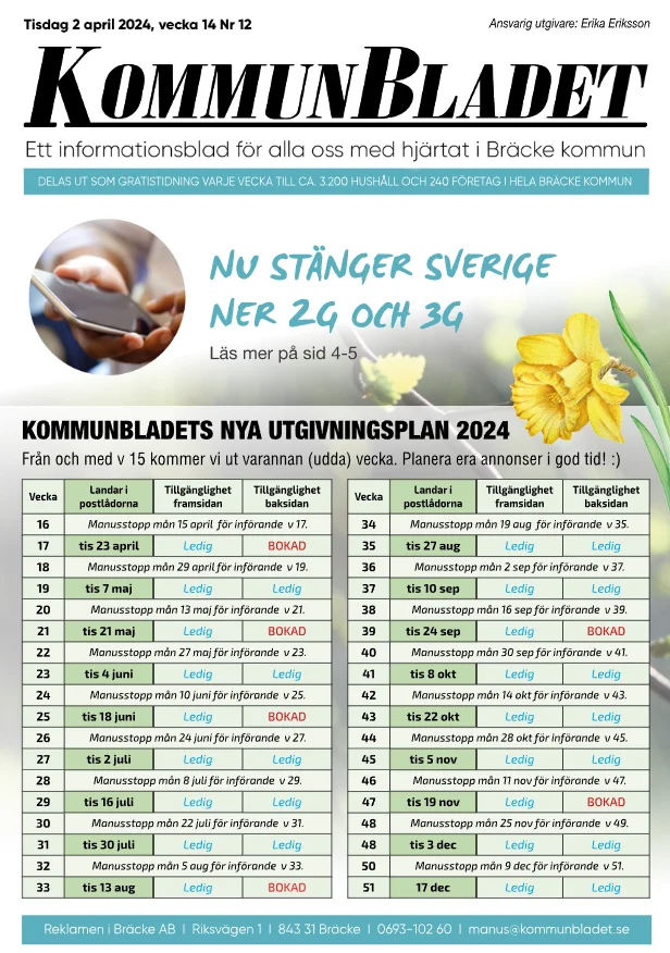 Omslaget, Vecka 14, 2024