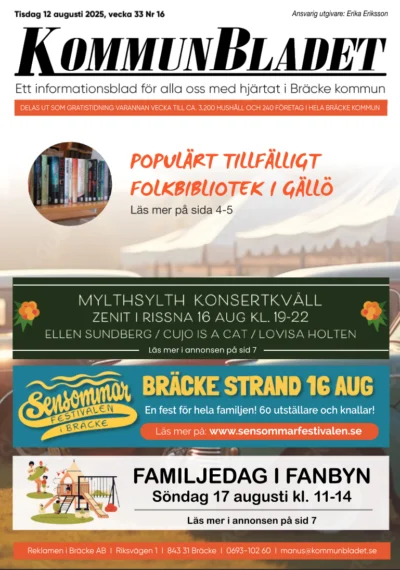 Omslaget, Vecka 33, 2025