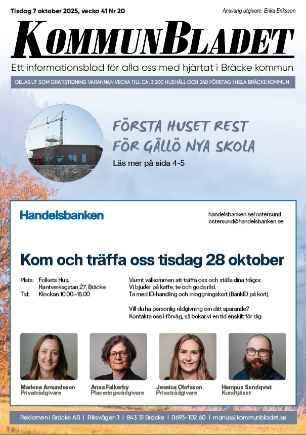 Omslaget, Vecka 41, 2025