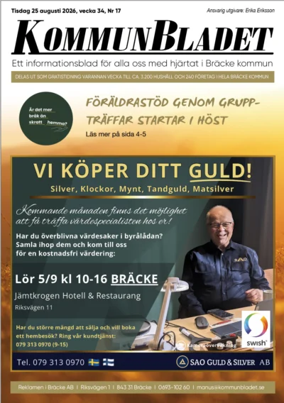 Omslaget, Vecka 35, 2026